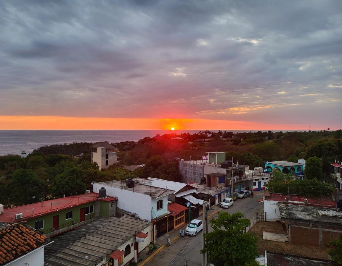 Casa Puerto Bonito & Private Coworking Hotel Puerto Escondido  Bagian luar foto