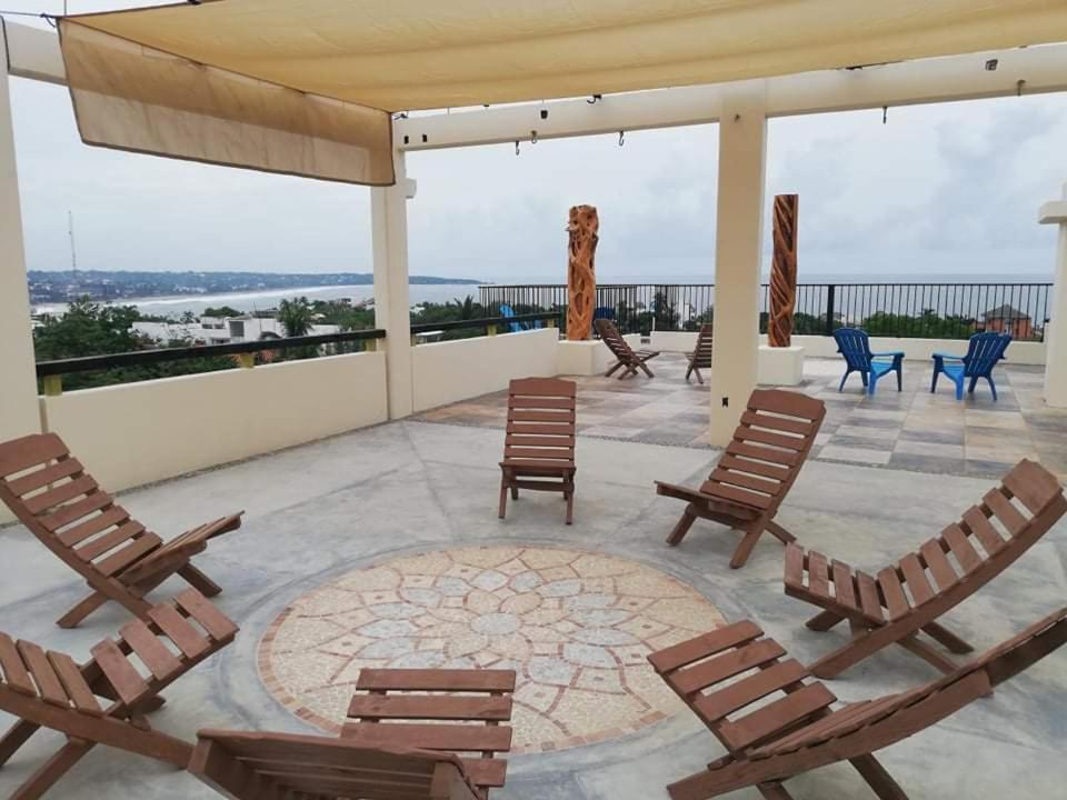 Casa Puerto Bonito & Private Coworking Hotel Puerto Escondido  Bagian luar foto